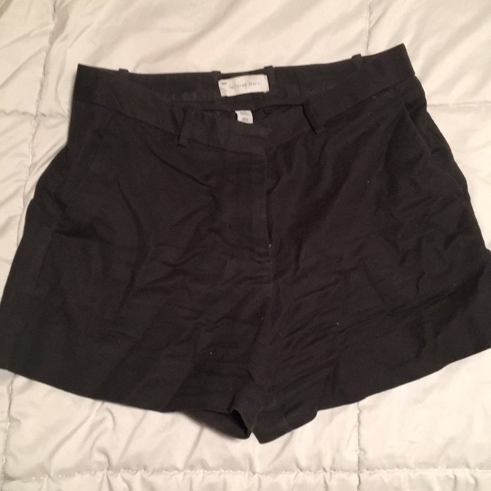 Black tailored shorts from GAP